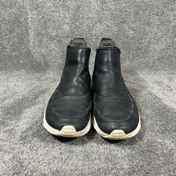 Nike Air Max Thea 859550-001 Women's Size 9 Black Mid Leather Pull On Boot Used - Picture 4 of 13